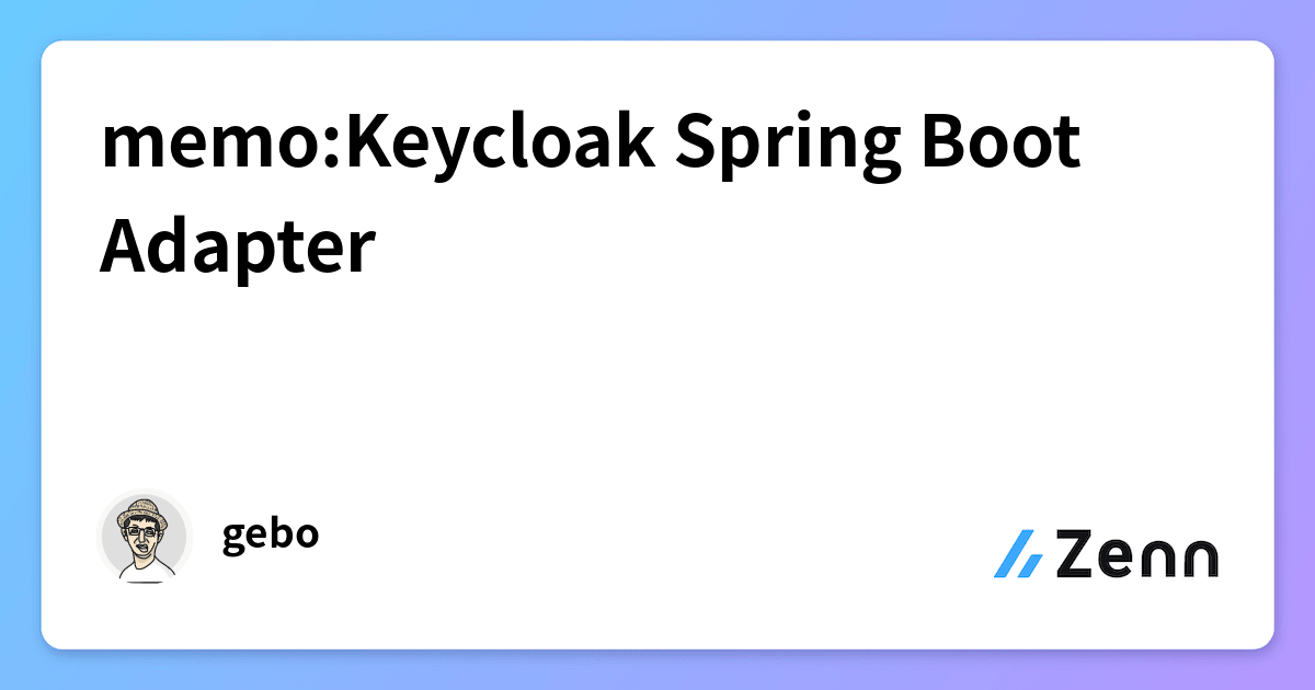 Spring initializr keycloak discount